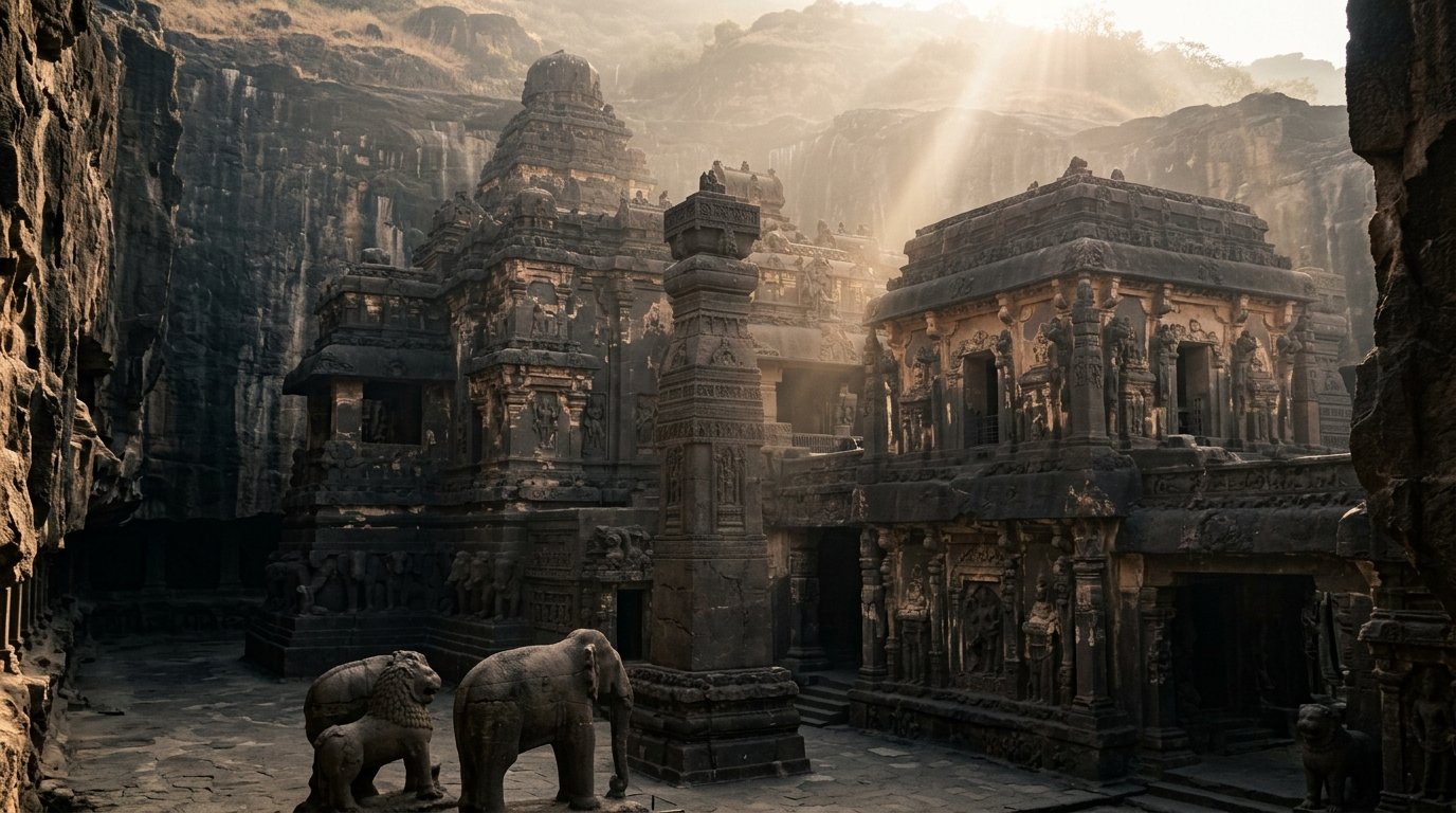Kailasa Rock Temple Ellora